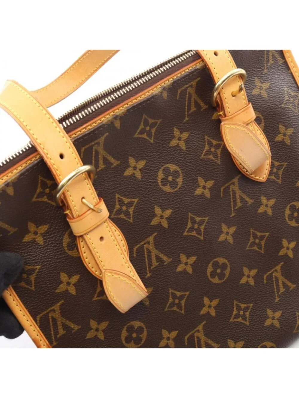 Louis Vuitton Tote Popincourt Canvas Leather